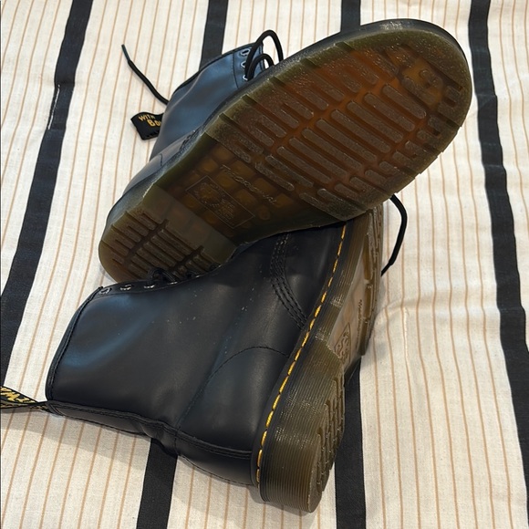 Dr. Martens Black Leather Boots - Picture 3 of 3
